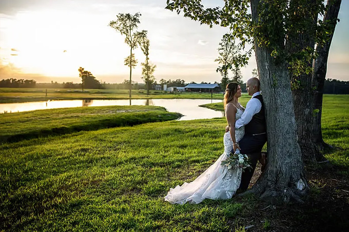 Outdoor wedding venue